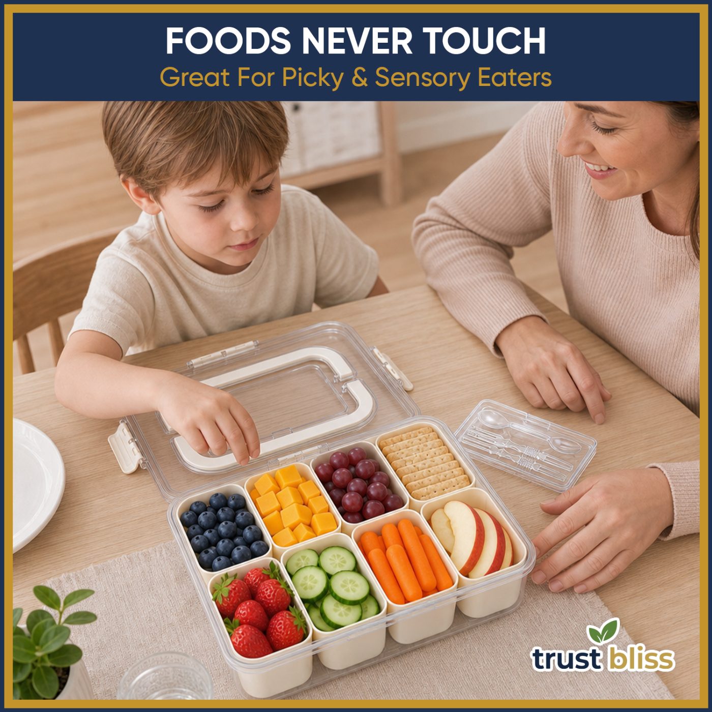 Trust Bliss Snackle Box retail packaging